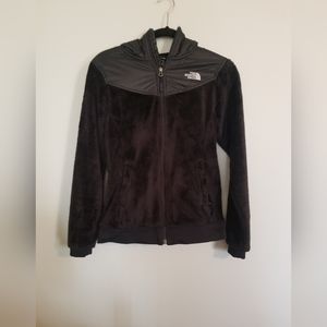 The North Face zip up fleece jacket small